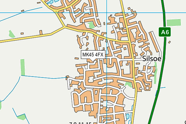 MK45 4FX map - OS VectorMap District (Ordnance Survey) MK45 4FX map - OS VectorMap District (Ordnance Survey)