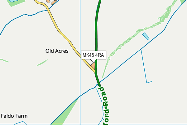 MK45 4RA map - OS VectorMap District (Ordnance Survey) MK45 4RA map - OS VectorMap District (Ordnance Survey)