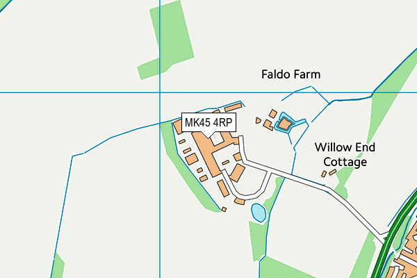 MK45 4RP map - OS VectorMap District (Ordnance Survey) MK45 4RP map - OS VectorMap District (Ordnance Survey)