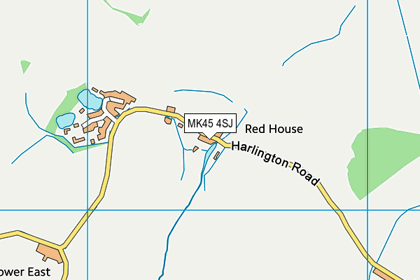 MK45 4SJ map - OS VectorMap District (Ordnance Survey) MK45 4SJ map - OS VectorMap District (Ordnance Survey)