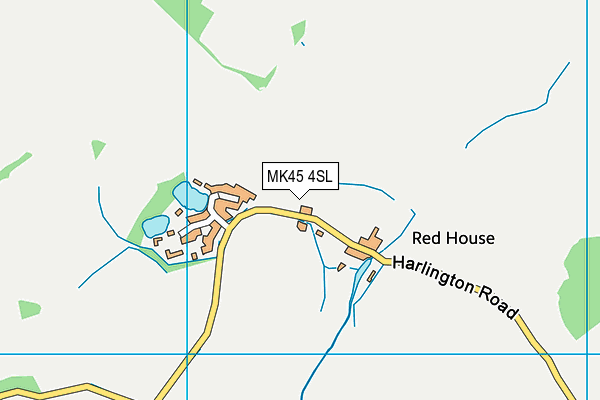 MK45 4SL map - OS VectorMap District (Ordnance Survey) MK45 4SL map - OS VectorMap District (Ordnance Survey)