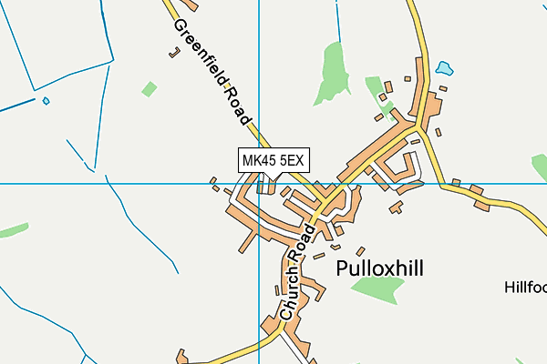 MK45 5EX map - OS VectorMap District (Ordnance Survey) MK45 5EX map - OS VectorMap District (Ordnance Survey)