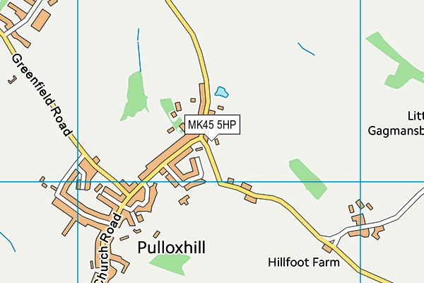 MK45 5HP map - OS VectorMap District (Ordnance Survey) MK45 5HP map - OS VectorMap District (Ordnance Survey)