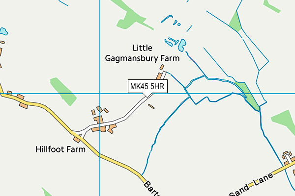 MK45 5HR map - OS VectorMap District (Ordnance Survey) MK45 5HR map - OS VectorMap District (Ordnance Survey)