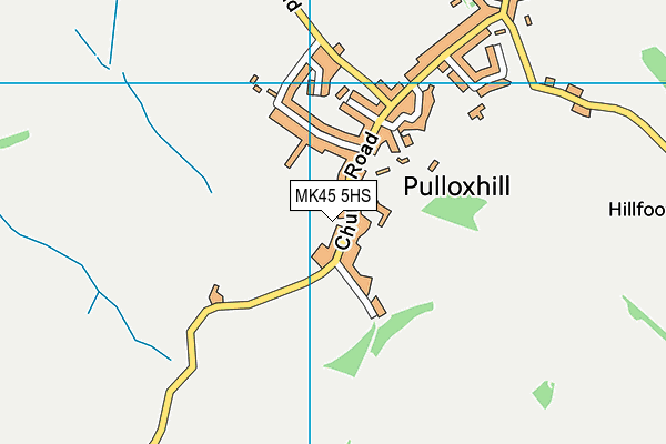 MK45 5HS map - OS VectorMap District (Ordnance Survey) MK45 5HS map - OS VectorMap District (Ordnance Survey)