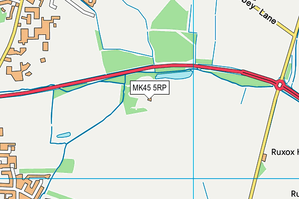 MK45 5RP map - OS VectorMap District (Ordnance Survey) MK45 5RP map - OS VectorMap District (Ordnance Survey)