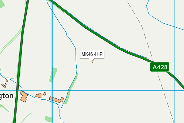MK46 4HP map - OS VectorMap District (Ordnance Survey) MK46 4HP map - OS VectorMap District (Ordnance Survey)