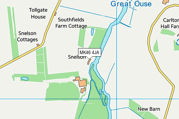 MK46 4JA map - OS VectorMap District (Ordnance Survey) MK46 4JA map - OS VectorMap District (Ordnance Survey)