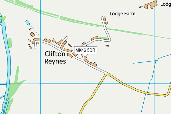 MK46 5DR map - OS VectorMap District (Ordnance Survey) MK46 5DR map - OS VectorMap District (Ordnance Survey)