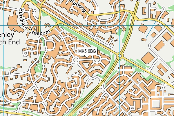 MK5 6BG map - OS VectorMap District (Ordnance Survey) MK5 6BG map - OS VectorMap District (Ordnance Survey)