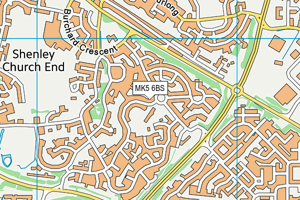 MK5 6BS map - OS VectorMap District (Ordnance Survey) MK5 6BS map - OS VectorMap District (Ordnance Survey)