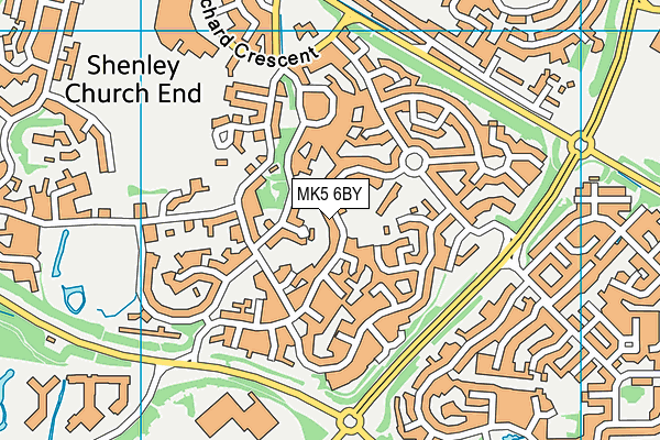 MK5 6BY map - OS VectorMap District (Ordnance Survey) MK5 6BY map - OS VectorMap District (Ordnance Survey)