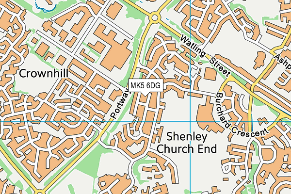 MK5 6DG map - OS VectorMap District (Ordnance Survey) MK5 6DG map - OS VectorMap District (Ordnance Survey)