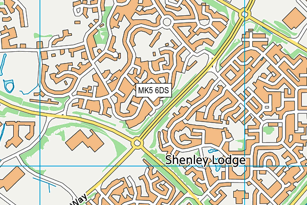 MK5 6DS map - OS VectorMap District (Ordnance Survey) MK5 6DS map - OS VectorMap District (Ordnance Survey)