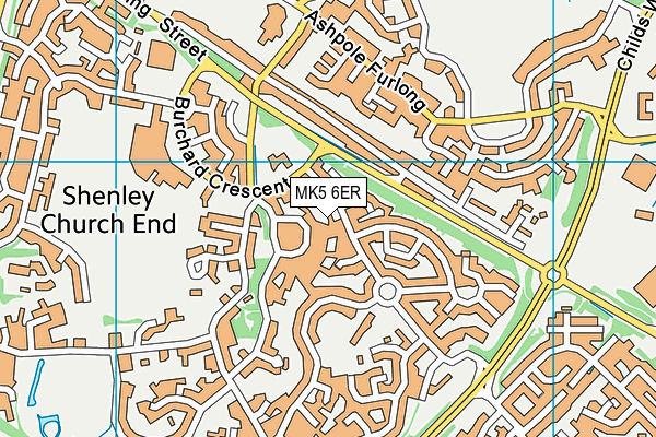 MK5 6ER map - OS VectorMap District (Ordnance Survey) MK5 6ER map - OS VectorMap District (Ordnance Survey)