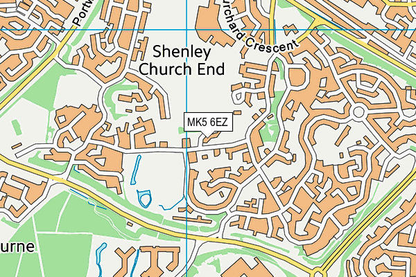 MK5 6EZ map - OS VectorMap District (Ordnance Survey) MK5 6EZ map - OS VectorMap District (Ordnance Survey)