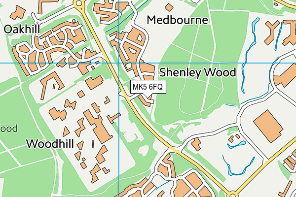MK5 6FQ map - OS VectorMap District (Ordnance Survey) MK5 6FQ map - OS VectorMap District (Ordnance Survey)