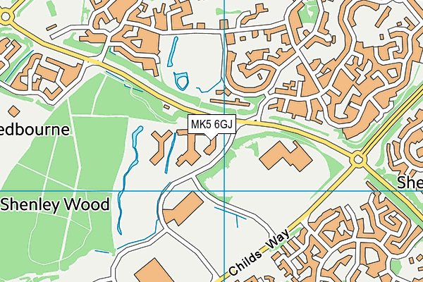 MK5 6GJ map - OS VectorMap District (Ordnance Survey) MK5 6GJ map - OS VectorMap District (Ordnance Survey)