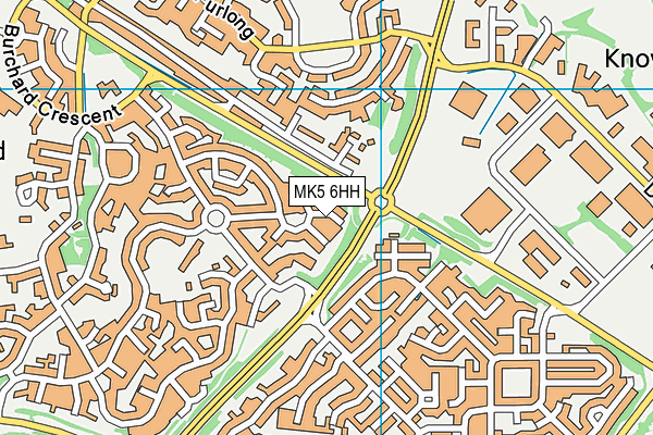 MK5 6HH map - OS VectorMap District (Ordnance Survey) MK5 6HH map - OS VectorMap District (Ordnance Survey)