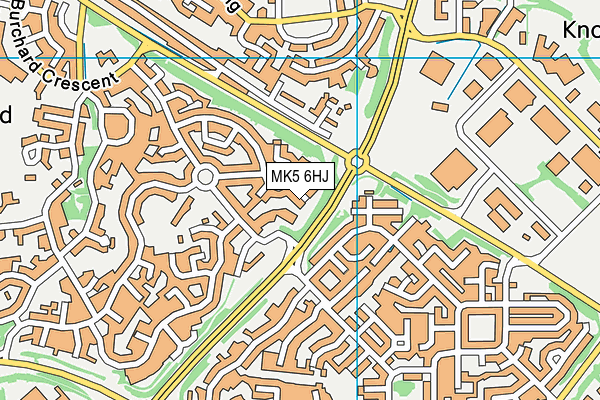 MK5 6HJ map - OS VectorMap District (Ordnance Survey) MK5 6HJ map - OS VectorMap District (Ordnance Survey)