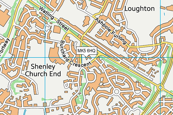 MK5 6HQ map - OS VectorMap District (Ordnance Survey) MK5 6HQ map - OS VectorMap District (Ordnance Survey)