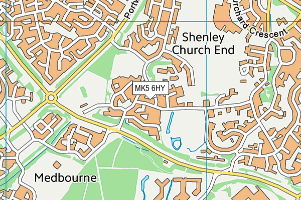 MK5 6HY map - OS VectorMap District (Ordnance Survey) MK5 6HY map - OS VectorMap District (Ordnance Survey)