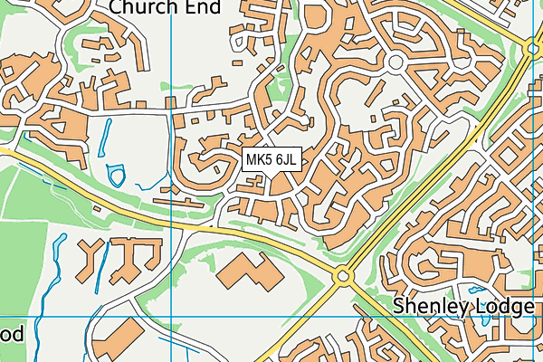 MK5 6JL map - OS VectorMap District (Ordnance Survey) MK5 6JL map - OS VectorMap District (Ordnance Survey)