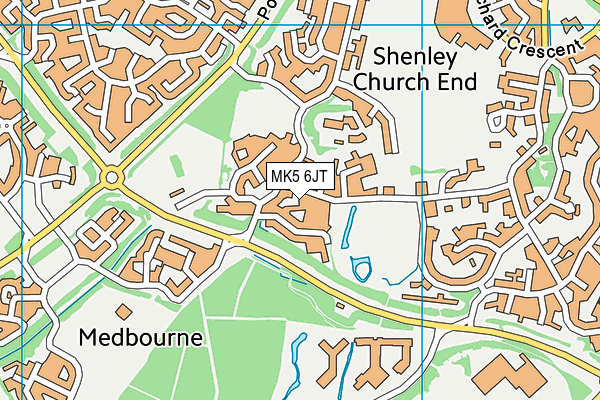 MK5 6JT map - OS VectorMap District (Ordnance Survey) MK5 6JT map - OS VectorMap District (Ordnance Survey)
