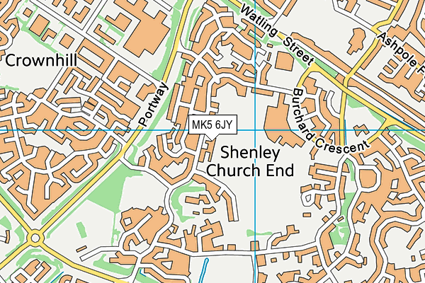 MK5 6JY map - OS VectorMap District (Ordnance Survey) MK5 6JY map - OS VectorMap District (Ordnance Survey)