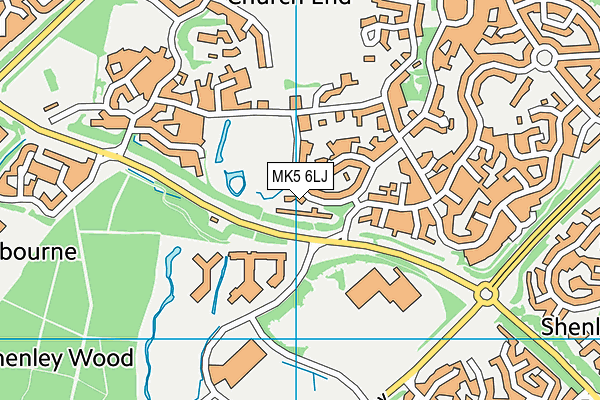 MK5 6LJ map - OS VectorMap District (Ordnance Survey) MK5 6LJ map - OS VectorMap District (Ordnance Survey)