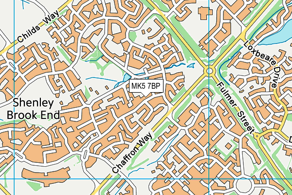 MK5 7BP map - OS VectorMap District (Ordnance Survey) MK5 7BP map - OS VectorMap District (Ordnance Survey)