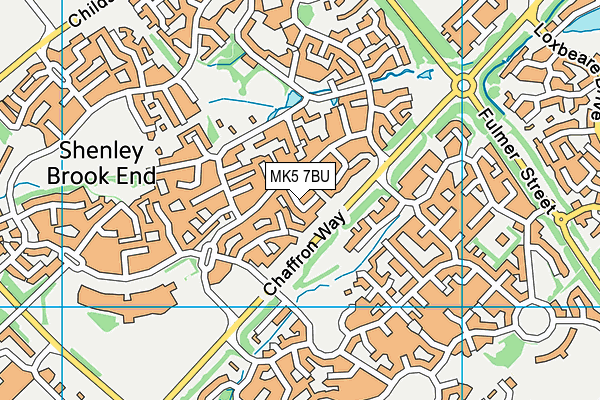 MK5 7BU map - OS VectorMap District (Ordnance Survey) MK5 7BU map - OS VectorMap District (Ordnance Survey)