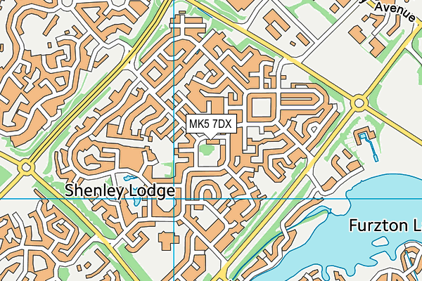 MK5 7DX map - OS VectorMap District (Ordnance Survey) MK5 7DX map - OS VectorMap District (Ordnance Survey)