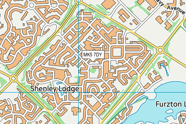 MK5 7DY map - OS VectorMap District (Ordnance Survey) MK5 7DY map - OS VectorMap District (Ordnance Survey)