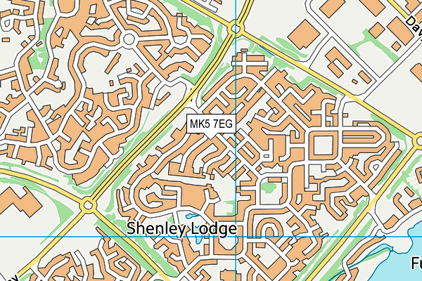 MK5 7EG map - OS VectorMap District (Ordnance Survey) MK5 7EG map - OS VectorMap District (Ordnance Survey)