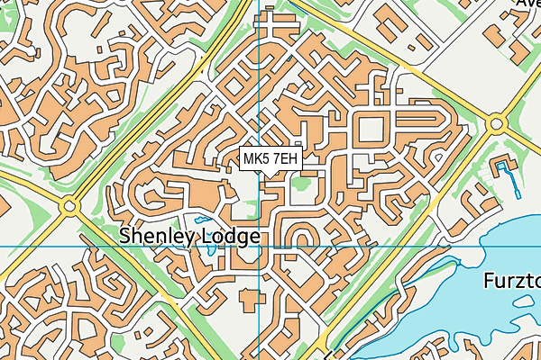 MK5 7EH map - OS VectorMap District (Ordnance Survey) MK5 7EH map - OS VectorMap District (Ordnance Survey)