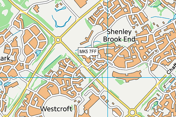 MK5 7FF map - OS VectorMap District (Ordnance Survey) MK5 7FF map - OS VectorMap District (Ordnance Survey)