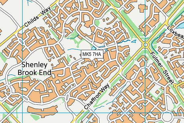 MK5 7HA map - OS VectorMap District (Ordnance Survey) MK5 7HA map - OS VectorMap District (Ordnance Survey)