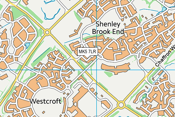 MK5 7LR map - OS VectorMap District (Ordnance Survey) MK5 7LR map - OS VectorMap District (Ordnance Survey)