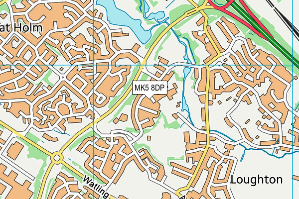 MK5 8DP map - OS VectorMap District (Ordnance Survey) MK5 8DP map - OS VectorMap District (Ordnance Survey)