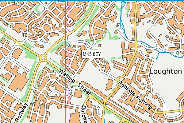 MK5 8EY map - OS VectorMap District (Ordnance Survey) MK5 8EY map - OS VectorMap District (Ordnance Survey)