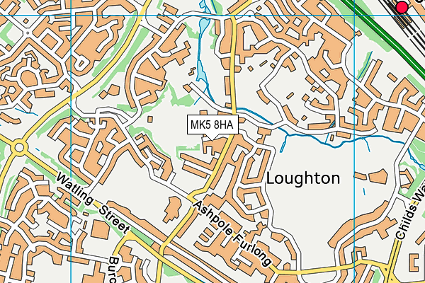 MK5 8HA map - OS VectorMap District (Ordnance Survey) MK5 8HA map - OS VectorMap District (Ordnance Survey)