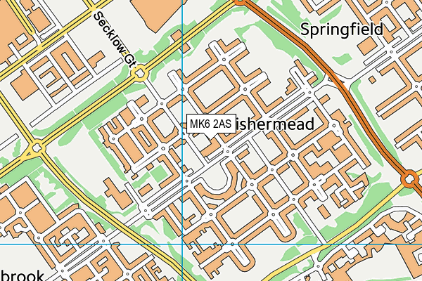 MK6 2AS map - OS VectorMap District (Ordnance Survey) MK6 2AS map - OS VectorMap District (Ordnance Survey)
