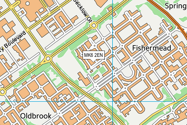 MK6 2EN map - OS VectorMap District (Ordnance Survey) MK6 2EN map - OS VectorMap District (Ordnance Survey)