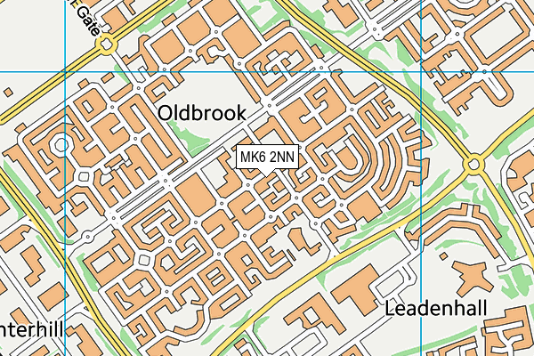 MK6 2NN map - OS VectorMap District (Ordnance Survey) MK6 2NN map - OS VectorMap District (Ordnance Survey)