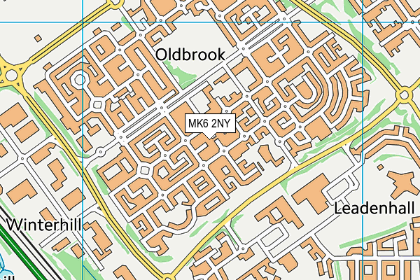 MK6 2NY map - OS VectorMap District (Ordnance Survey) MK6 2NY map - OS VectorMap District (Ordnance Survey)