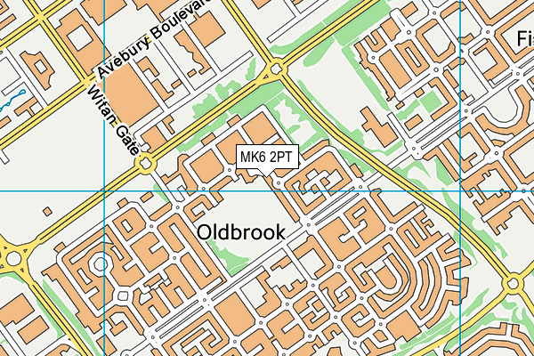 MK6 2PT map - OS VectorMap District (Ordnance Survey) MK6 2PT map - OS VectorMap District (Ordnance Survey)