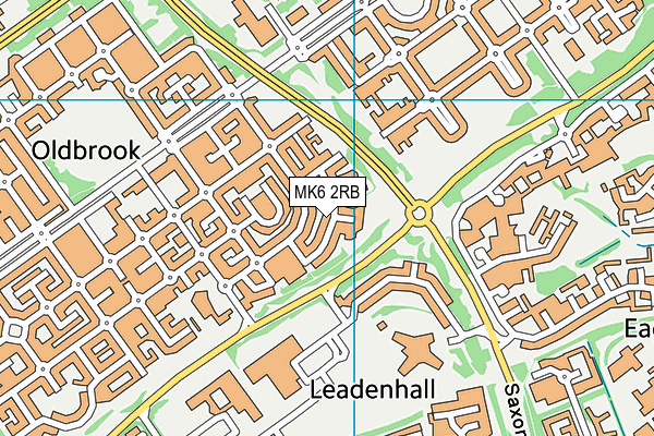 MK6 2RB map - OS VectorMap District (Ordnance Survey) MK6 2RB map - OS VectorMap District (Ordnance Survey)