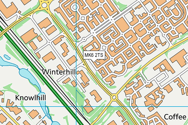 MK6 2TS map - OS VectorMap District (Ordnance Survey) MK6 2TS map - OS VectorMap District (Ordnance Survey)