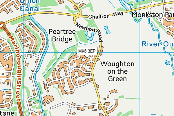 MK6 3EP map - OS VectorMap District (Ordnance Survey) MK6 3EP map - OS VectorMap District (Ordnance Survey)